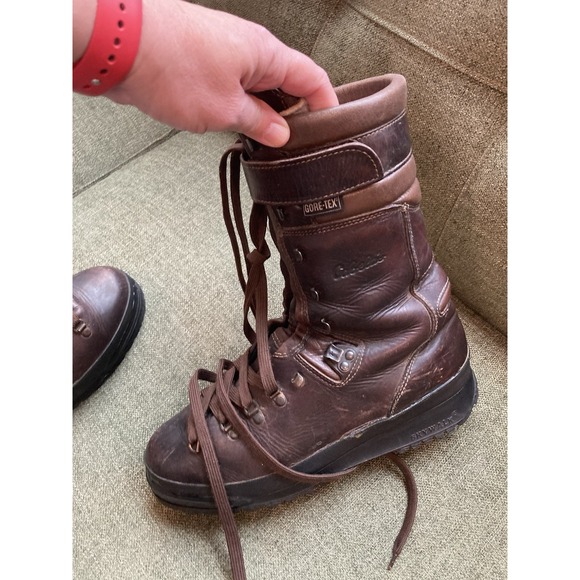 Vintage Caba's Gore-Tex Leather Hunting Boots Men's 11D - Vibram Sole - Picture 5 of 12